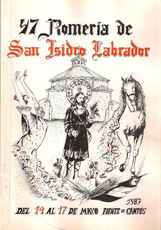 Romería de San Isidro 1987 Fuente de Cantos